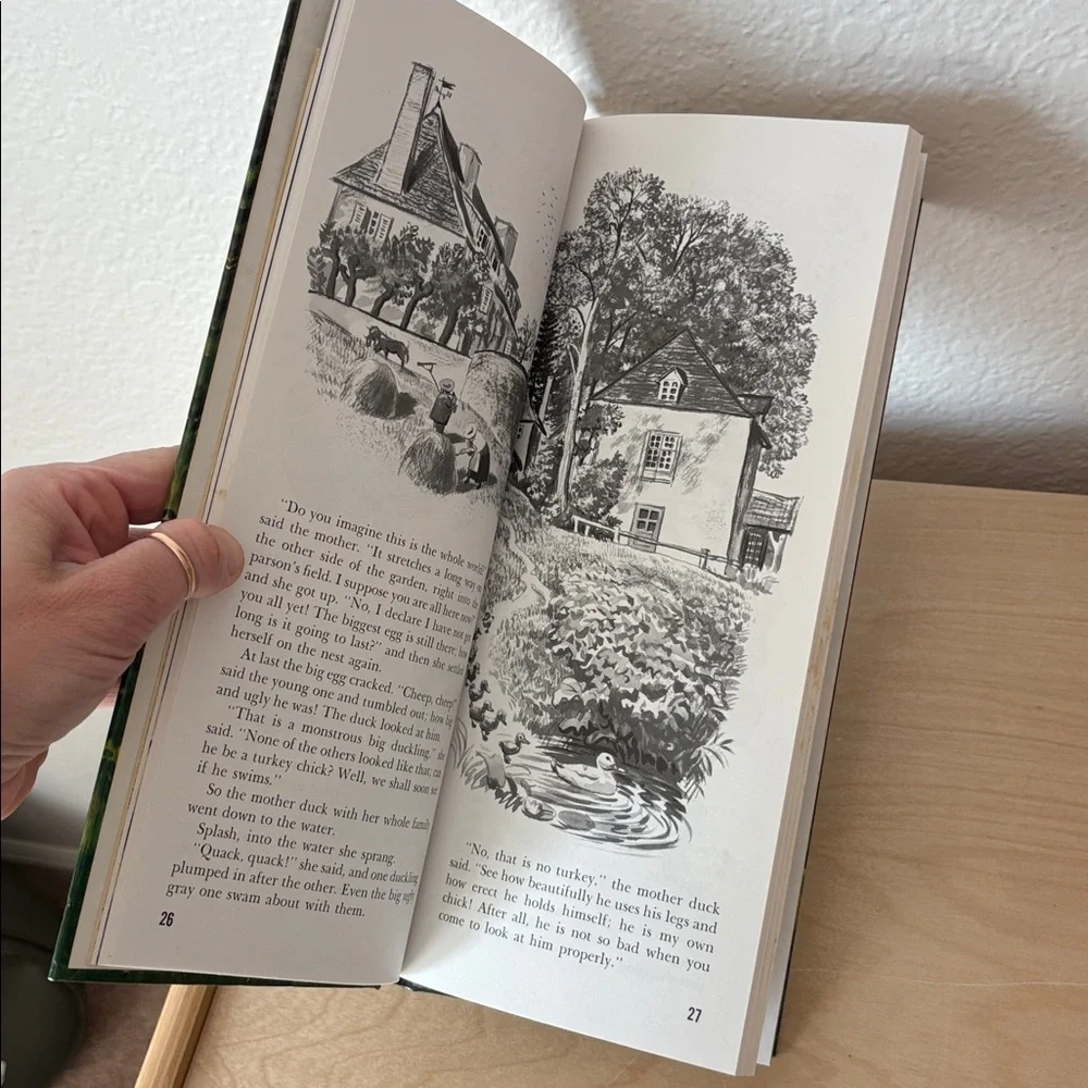 VINTAGE The Tall Book of Nursery Tales Vintage 1972 Hardcover Children's Rhymes